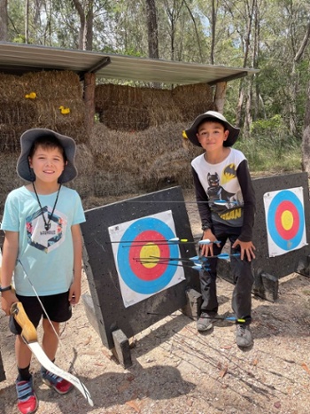On target for Archery at Kianinny