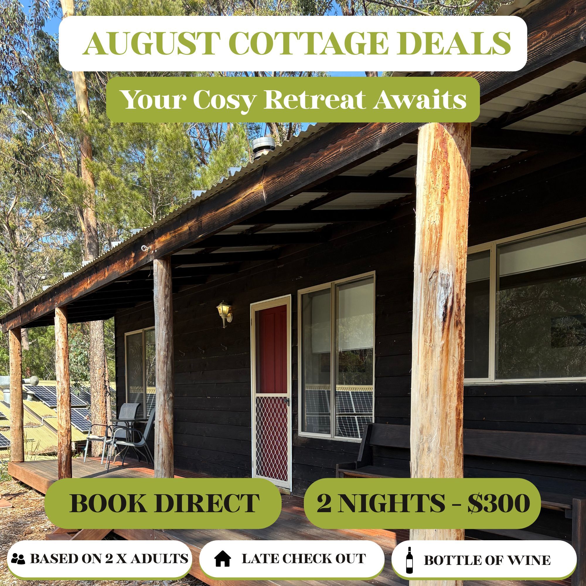 AUGUST ACCOMMODATION DEAL AUGUST ACCOMMODATION DEAL